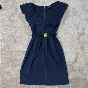H&M midi dress with belt
